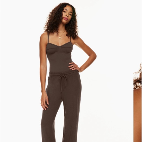 ARITZIA Wilfred Free Wherever black bodysuit - Picture 2 of 8